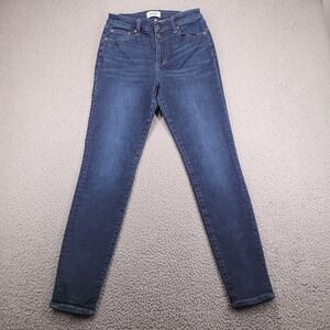 PISTOLA Jeans Womens Size 28 Aline High Rise Skinny Metropolitan Dark Wash Denim